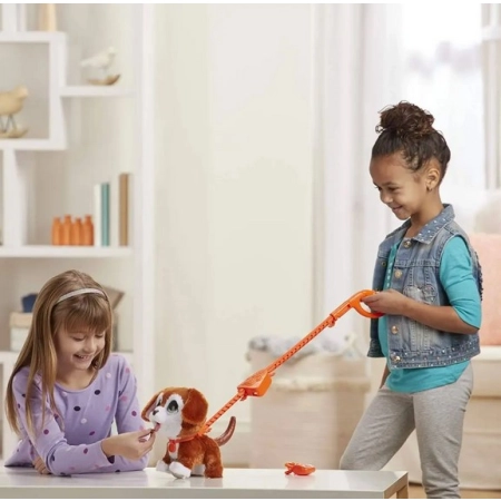 Furreal Poopalots piesek na smyczy E8945 Hasbro